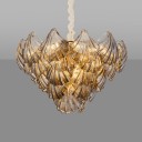 Ritz - Smoke Shell Chandelier